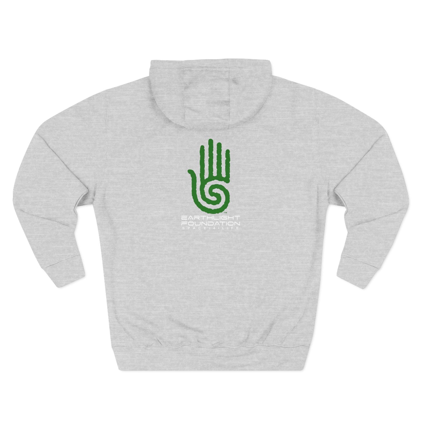 EarthLight Unisex Three-Panel Fleece Hoodie