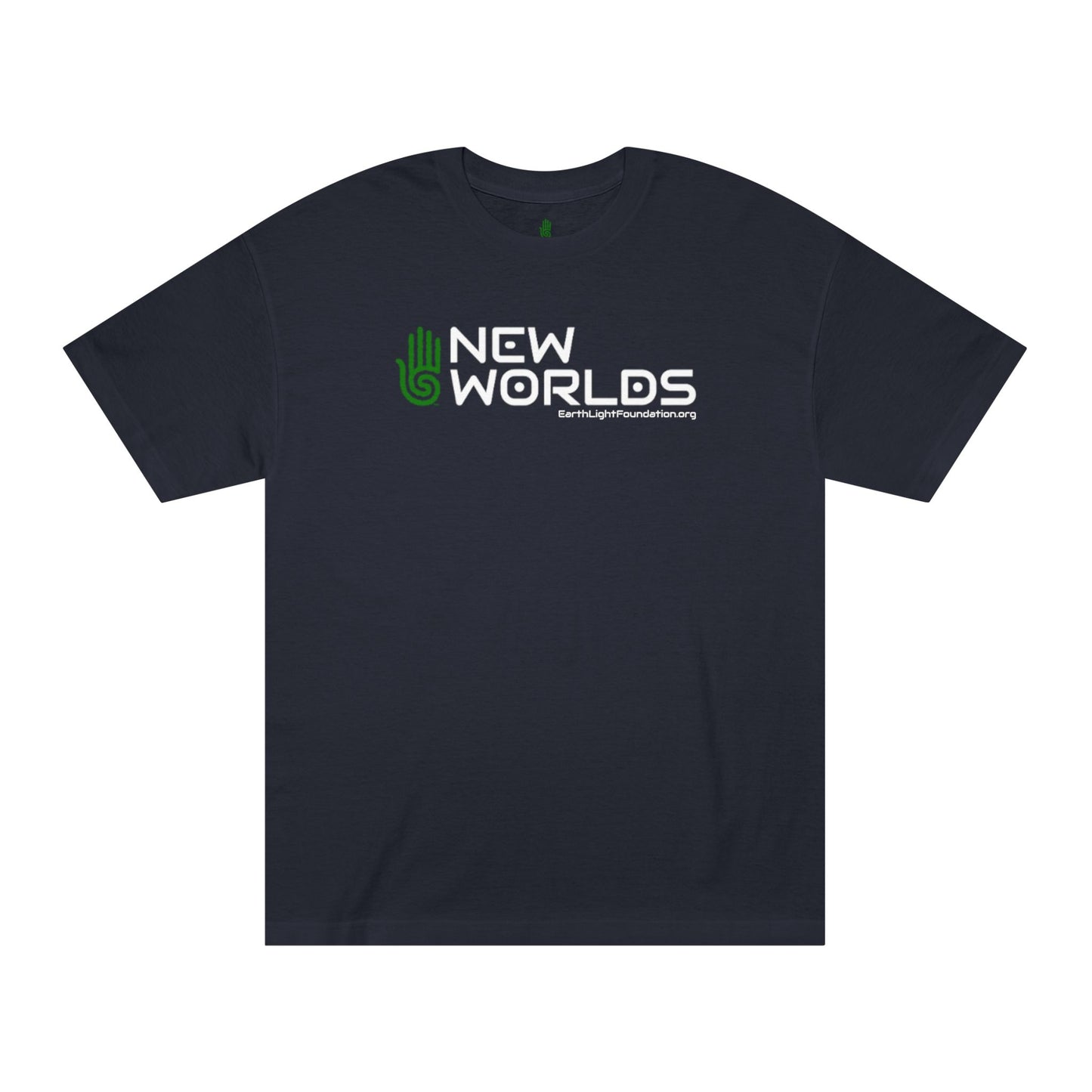 NEW WORLDS Black Unisex Tee