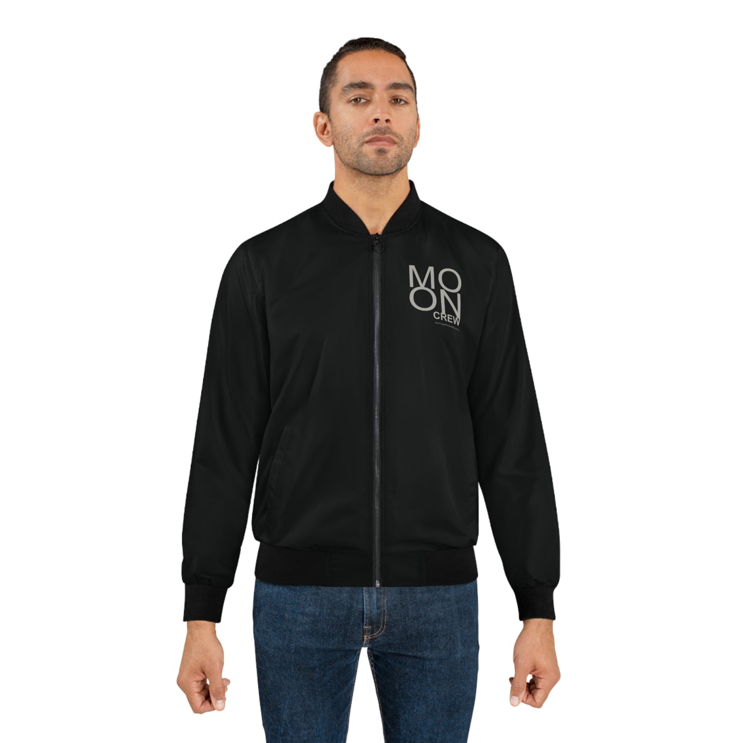 MOON CREW Men's Bomber Jacket (AOP)