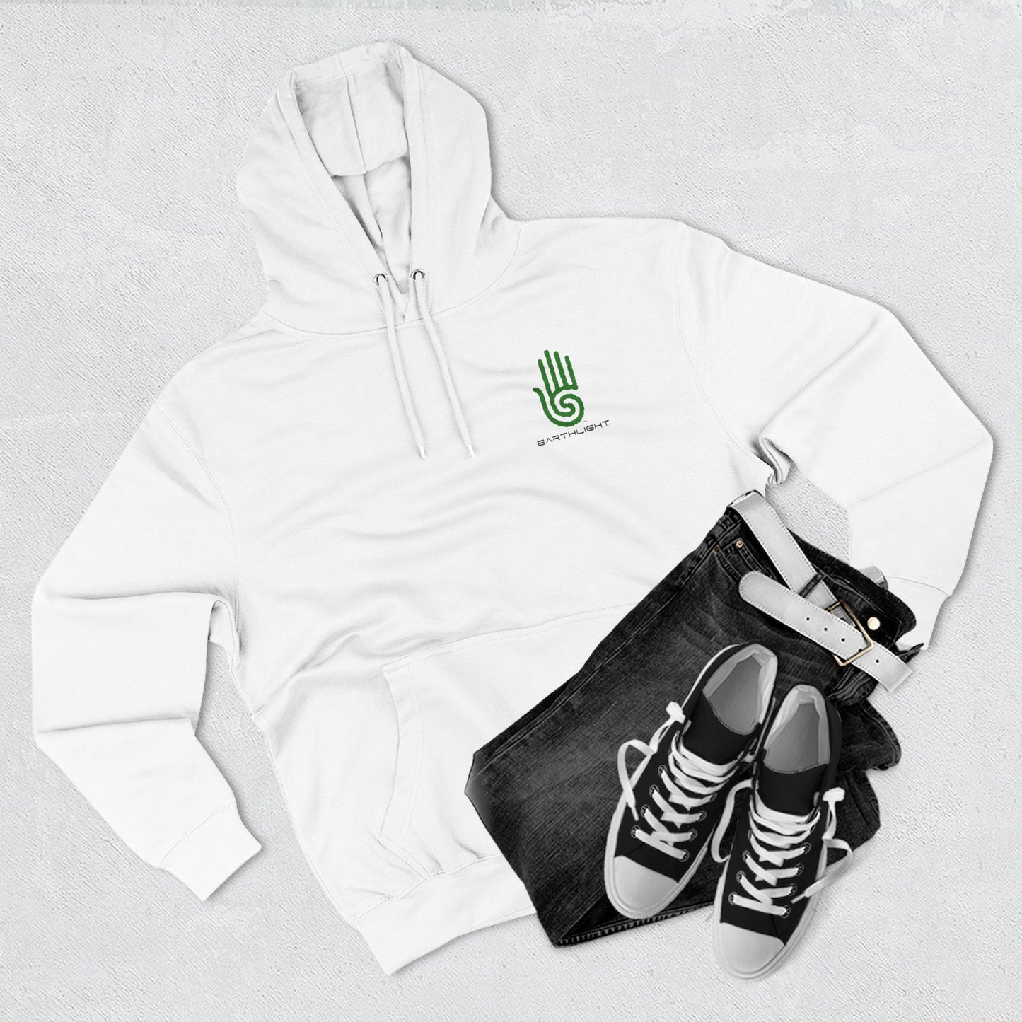 EarthLight Unisex Three-Panel Fleece Hoodie