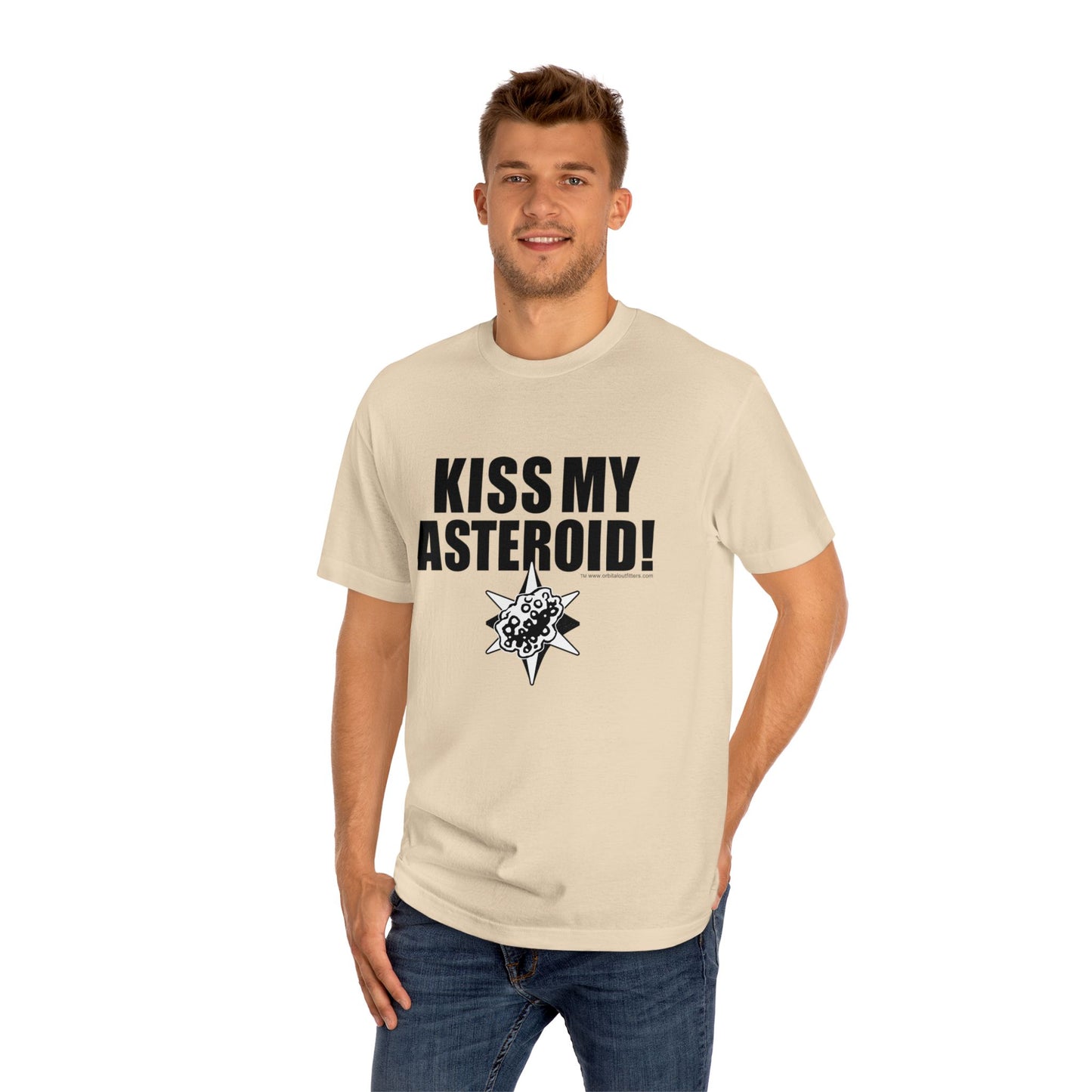 Kiss My Asteroid! Unisex Tee (Light colors)