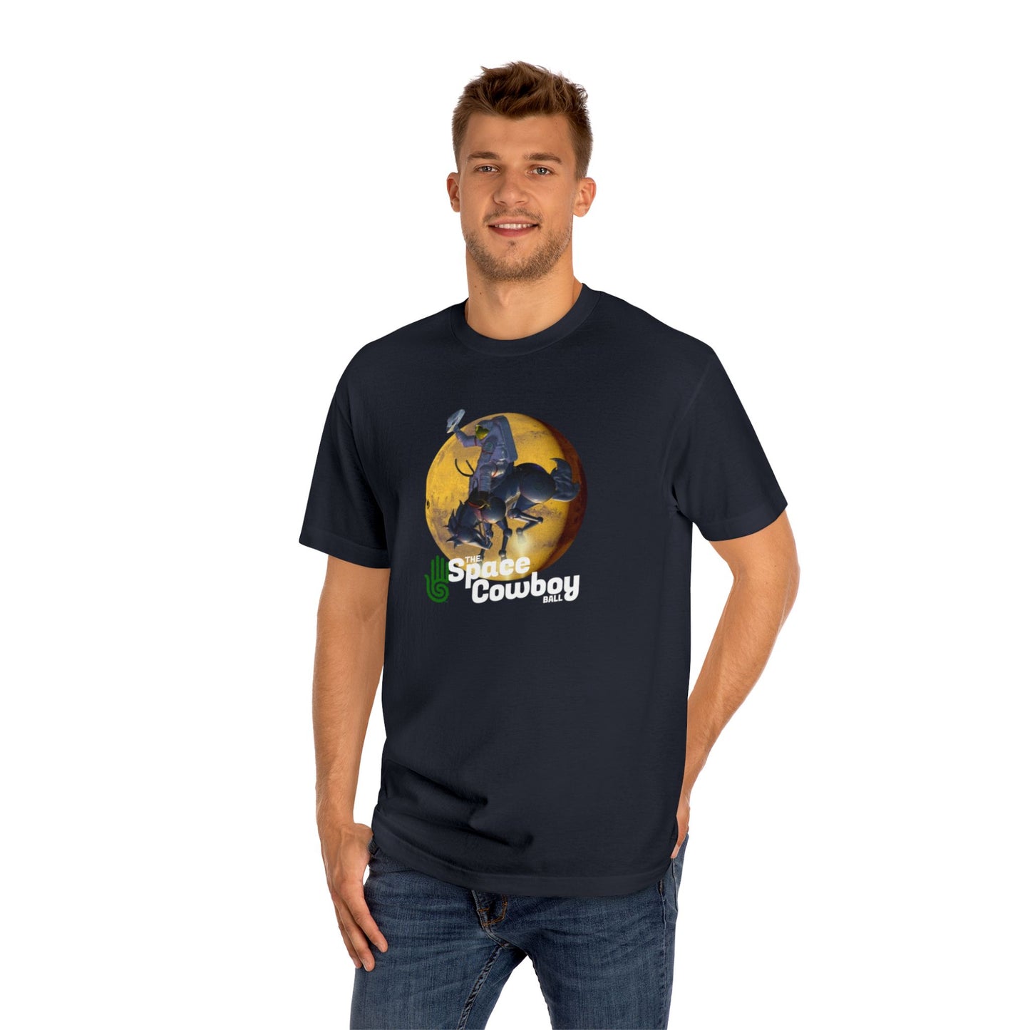 EarthLight Space Cowboy Ball Unisex Tee