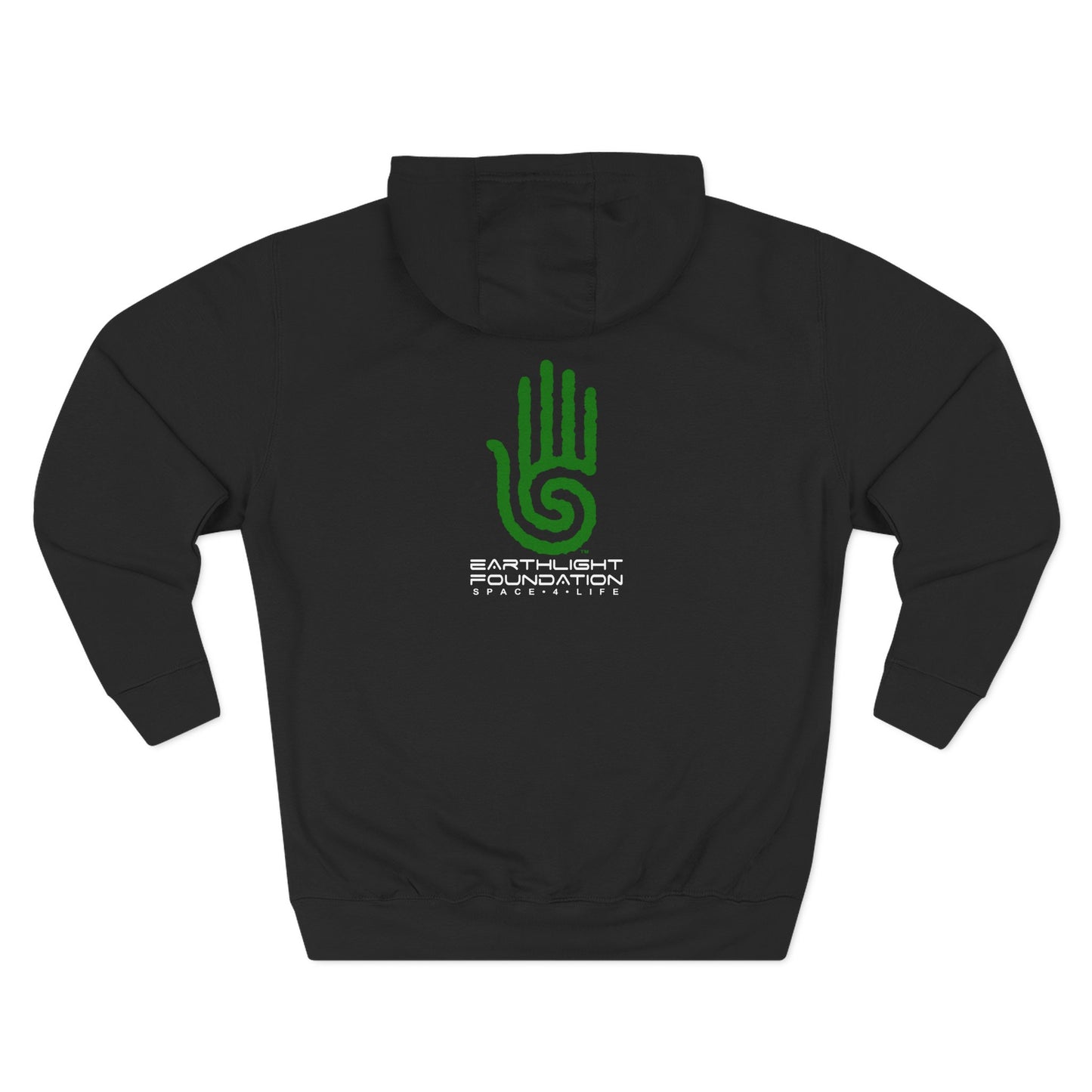 EarthLight Unisex Three-Panel Fleece Hoodie