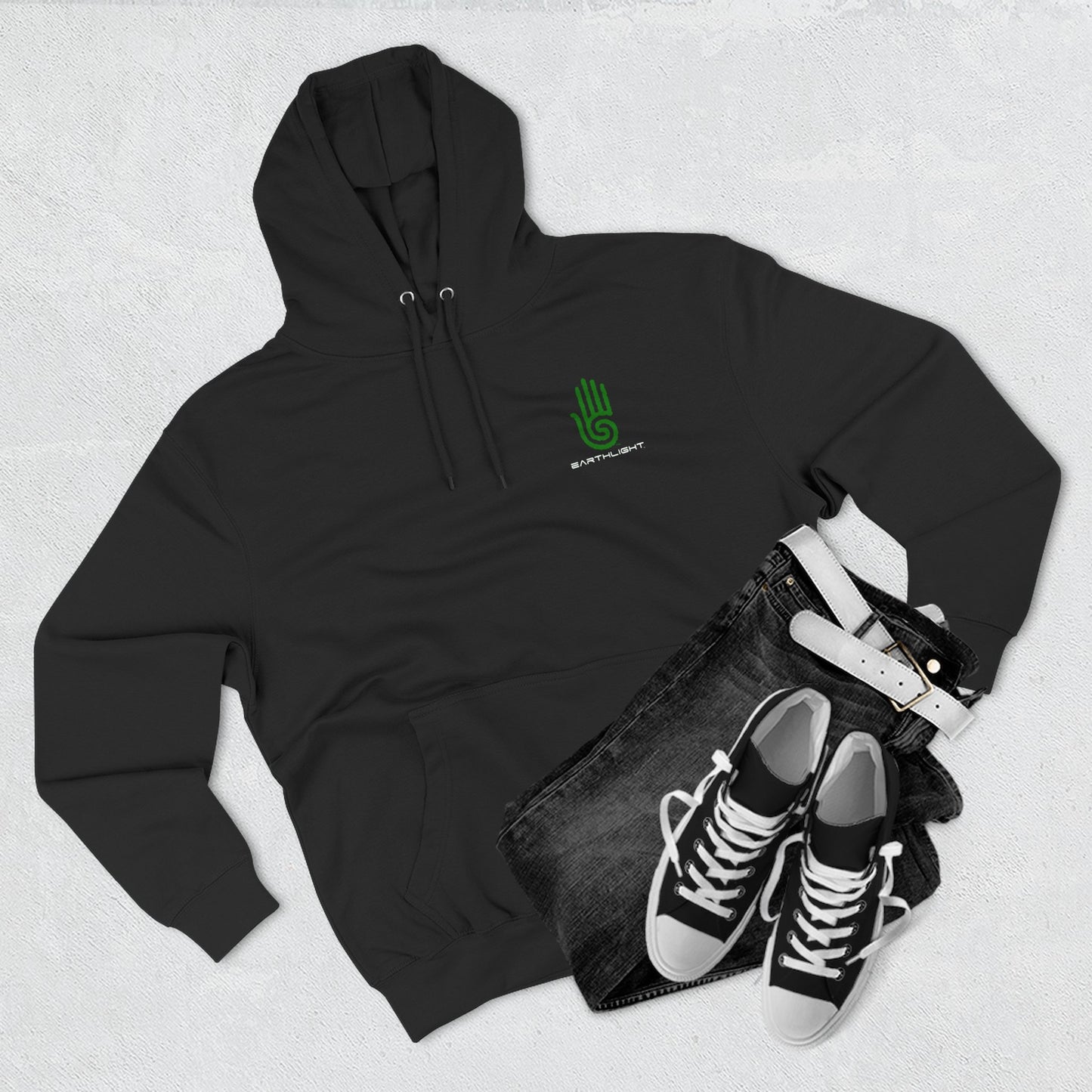 EarthLight Unisex Three-Panel Fleece Hoodie