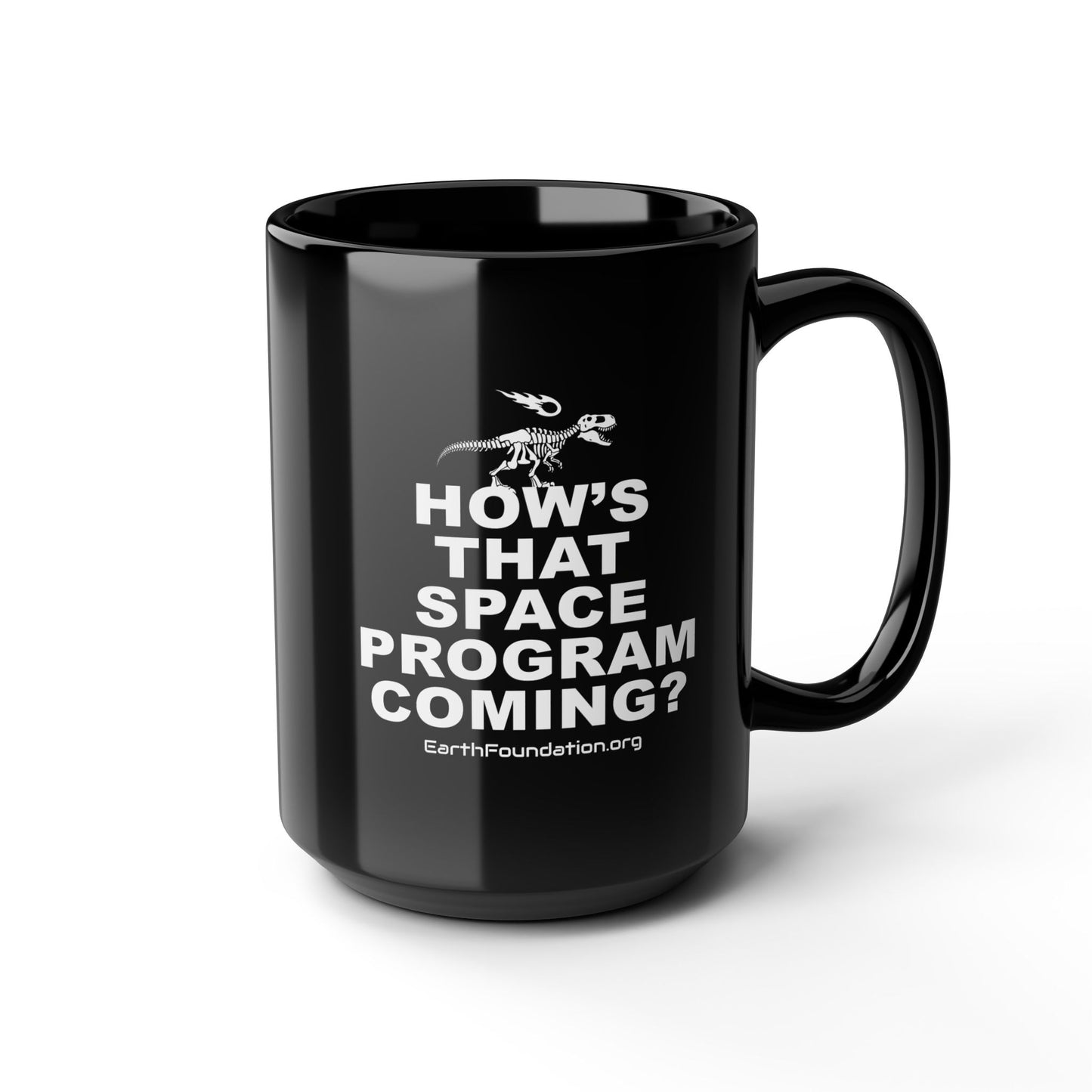 "How's That Space Program Coming?" Mug (15oz)