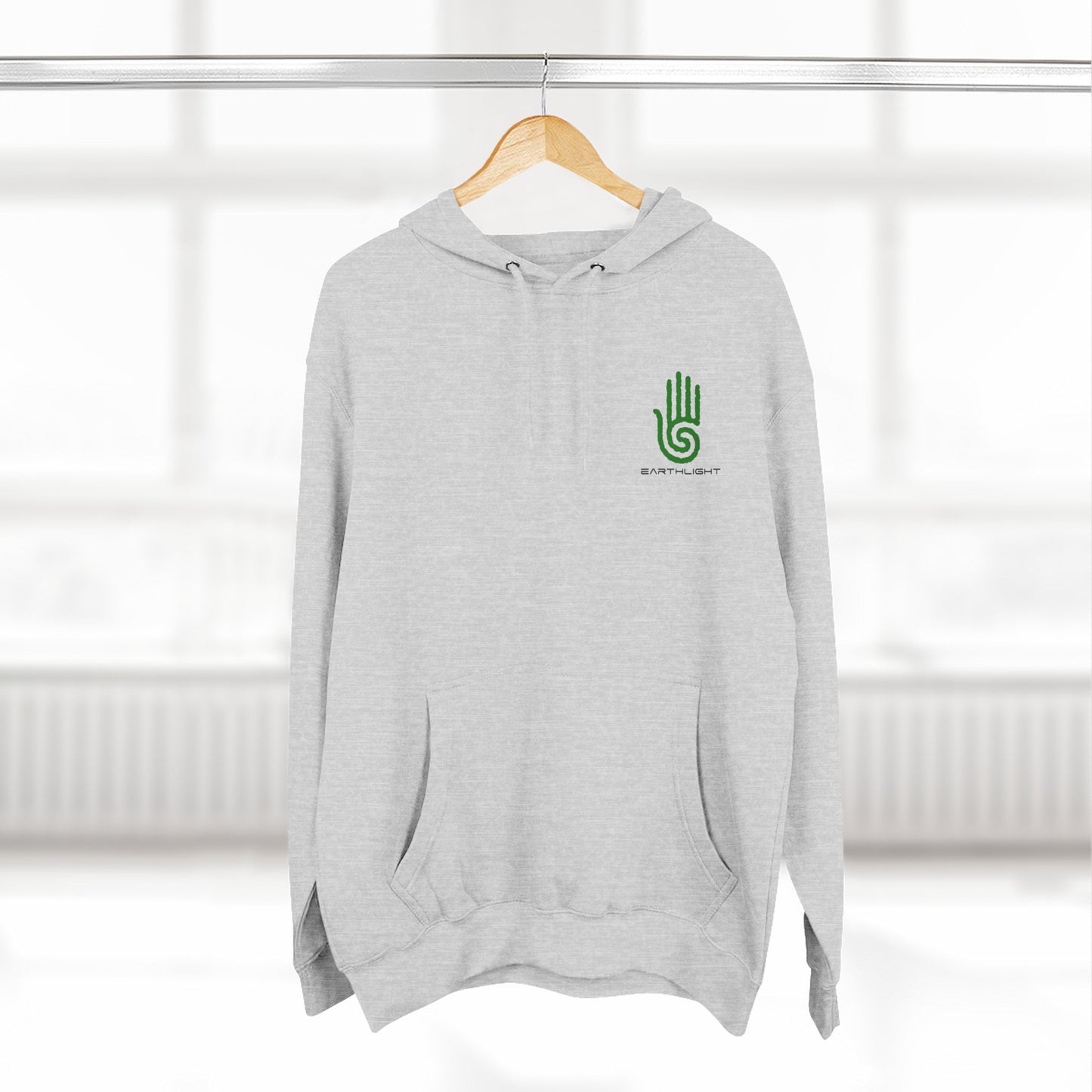 EarthLight Unisex Three-Panel Fleece Hoodie