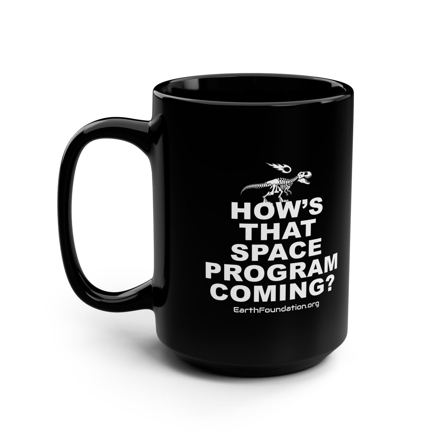 "How's That Space Program Coming?" Mug (15oz)