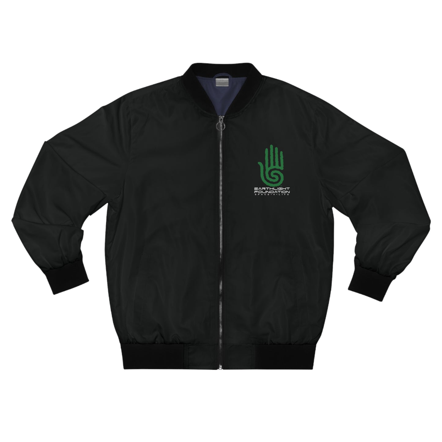 EarthLight Foundation "Space for Life" Men's Bomber Jacket (AOP)