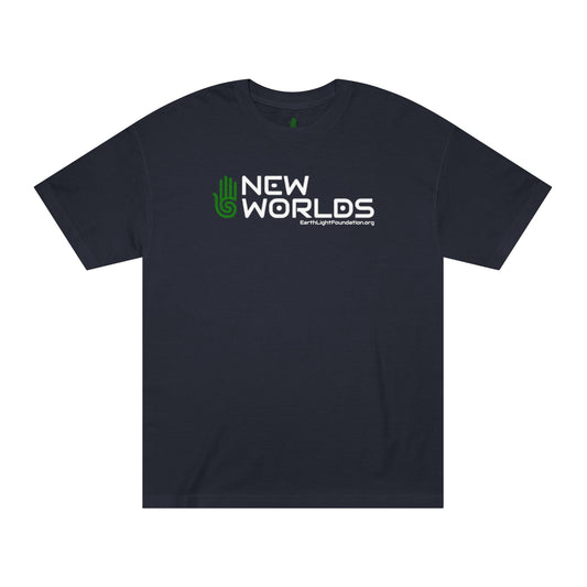 NEW WORLDS Black Unisex Tee