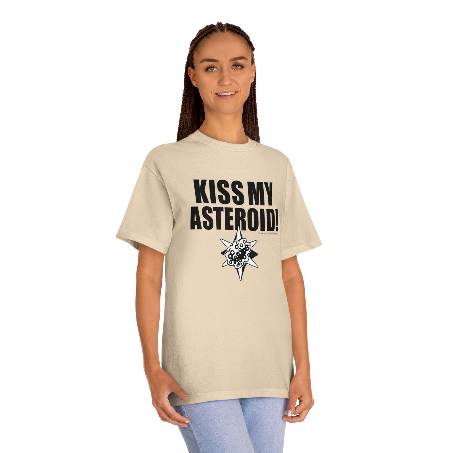 Kiss My Asteroid! Unisex Tee (Light colors)
