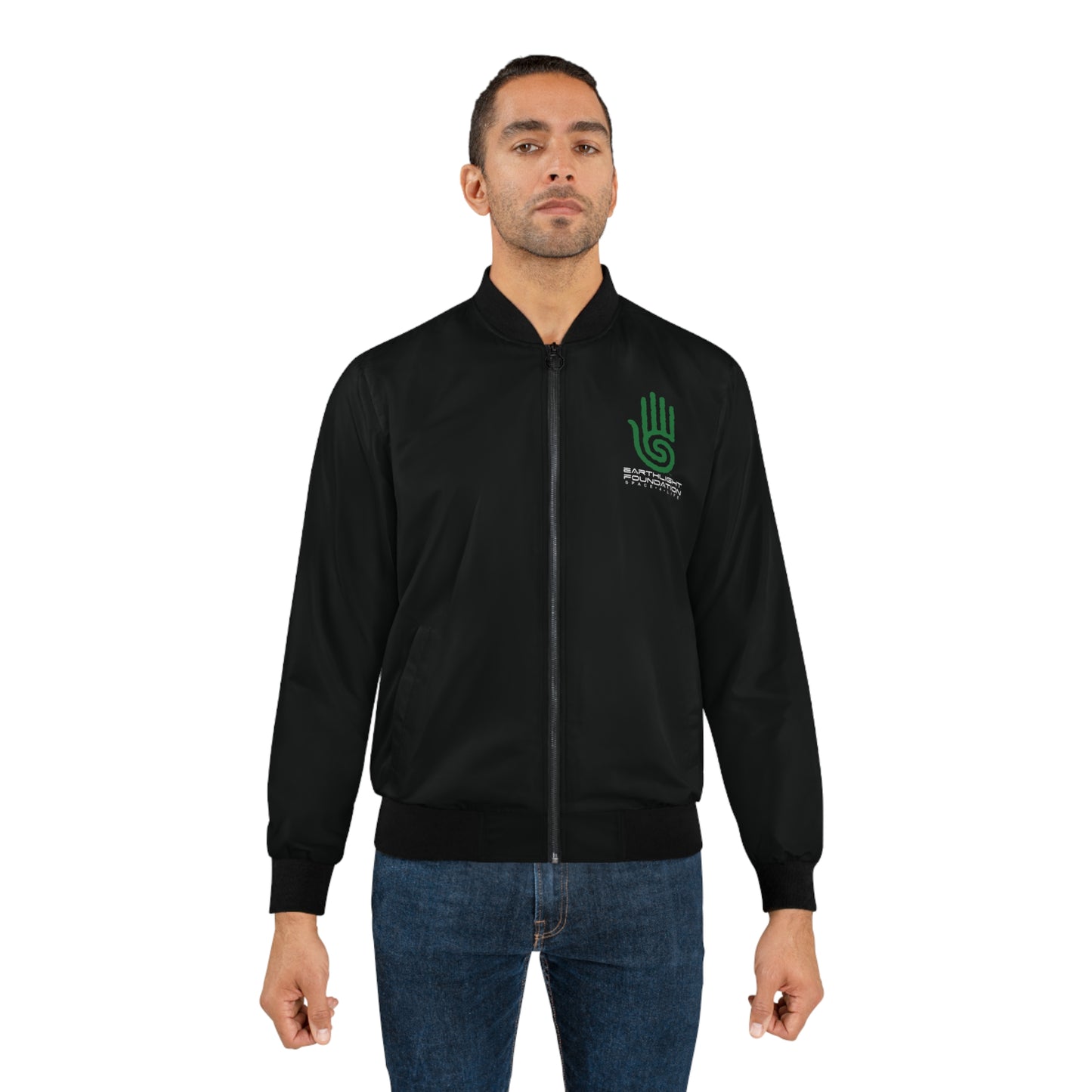 EarthLight Foundation "Space for Life" Men's Bomber Jacket (AOP)