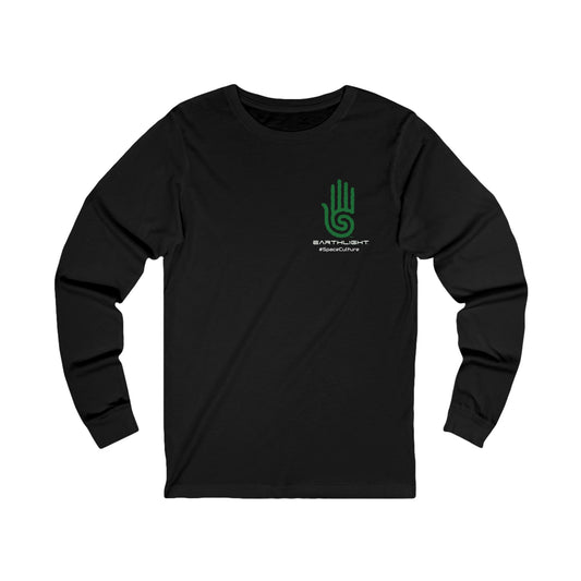 EarthLight Unisex Jersey Long Sleeve Tee w/ QR Code