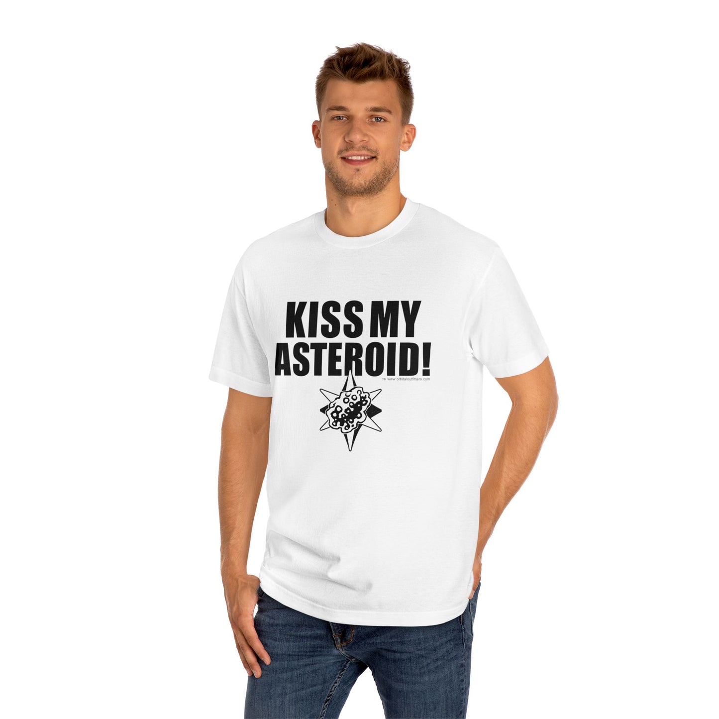 Kiss My Asteroid! Unisex Tee (Light colors)