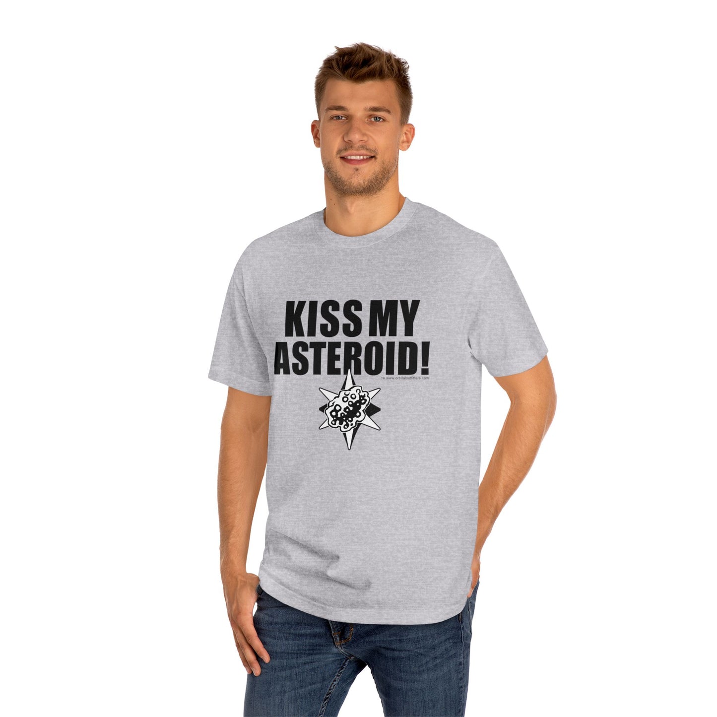 Kiss My Asteroid! Unisex Tee (Light colors)