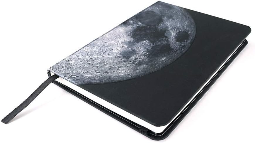 AstroReality: Lunar Embossed Hardcover Writing Journal