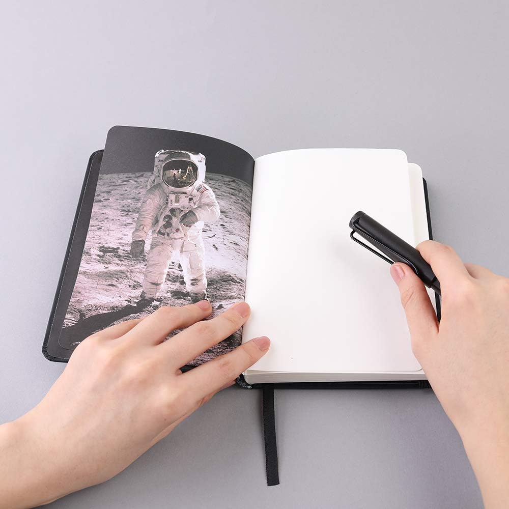 AstroReality: Lunar Embossed Hardcover Writing Journal